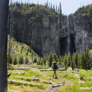 Fairy Falls via Freight Road Trailhead
