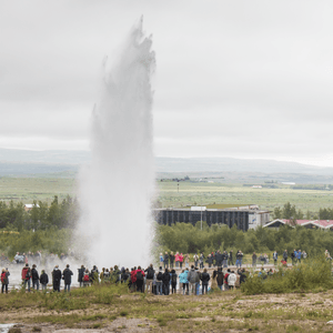 Geysir and Strokkur