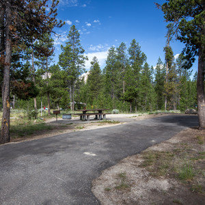 Glacier View Campground, Redfish Lake