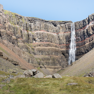 Litlanesfoss and Hengifoss