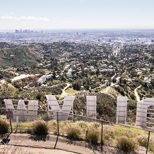 Hollywood Sign via Lake Hollywood Drive