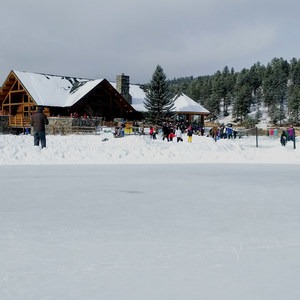 Evergreen Lake House Ice Skating