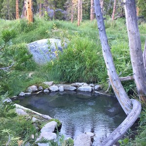 Iva Bell Hot Springs via Fish Creek Trail