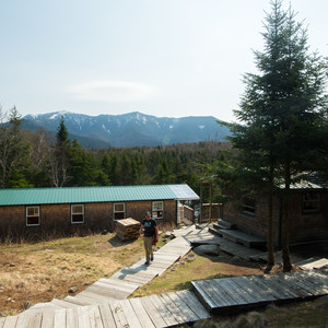 Lonesome Lake AMC Hut