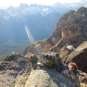 South Early Winter Spire: Southwest Rib