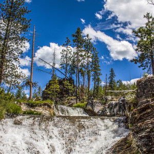 Paulina Creek Waterfalls Mountain Biking