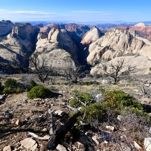 West Rim Trail, Lava Point to Zion Canyon