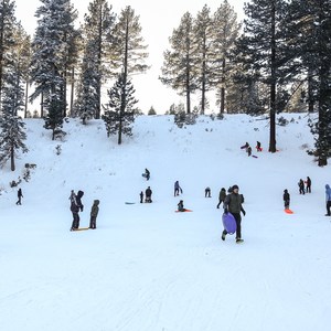 Spooner Summit Sledding