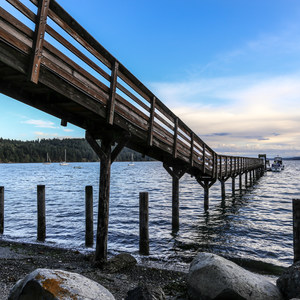 Orcas Island: Olga Beach + Pier
