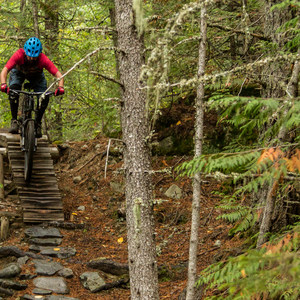 North Whistler Mountain Bike Trails: Kill Me Thrill Me + North of Town