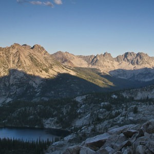 Alpine Lake + Baron Divide