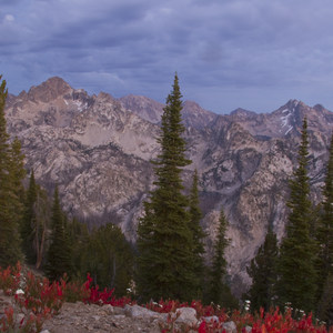 Stanley Lake Creek , Observation Peak + Divide