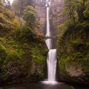 Multnomah Falls Hike to Multnomah Creek