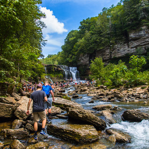 Cummins Falls State Park Waterfall