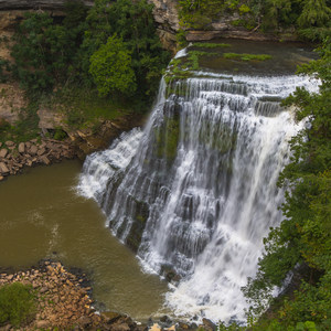 Burgess Falls State Park Waterfall