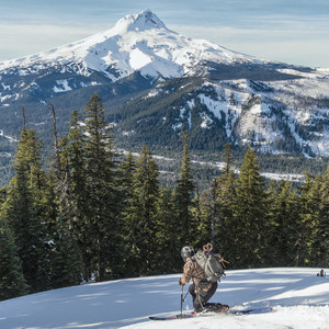 Gunsight Ridge Backcountry Ski via Pocket Creek