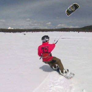 Snowkiting