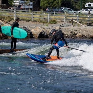 Wave Surfing in Bend, Oregon