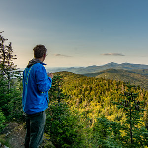 Theron Dean Shelter via the Long Trail