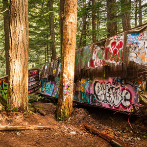 Whistler Train Wreck Hike
