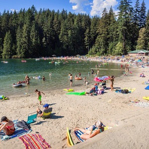 White Pine Beach, Sasamat Lake