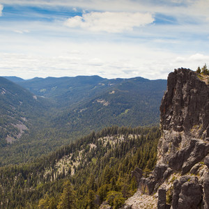 Oval Lake + Palisade Point via Lookout Mountain/Divide Trail