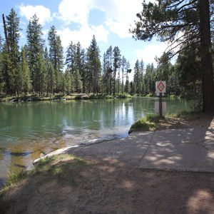 Wyeth Campground, Deschutes River