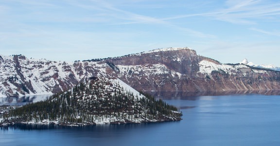 Crater Lake Guided Snowshoe