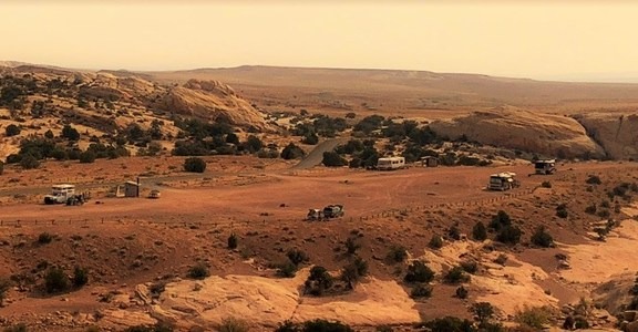 Temple Mountain Campgrounds