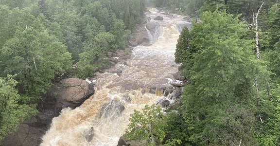 Beaver Bay Wayside and Beaver River Falls