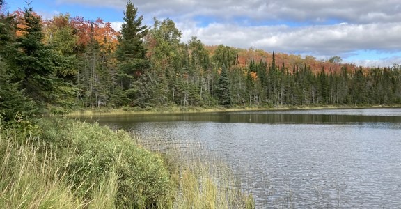 East Lake Agnes Campsite