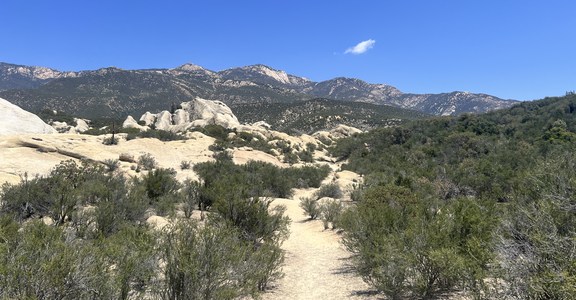 Piedra Blanca to Haddock and Reyes Peak
