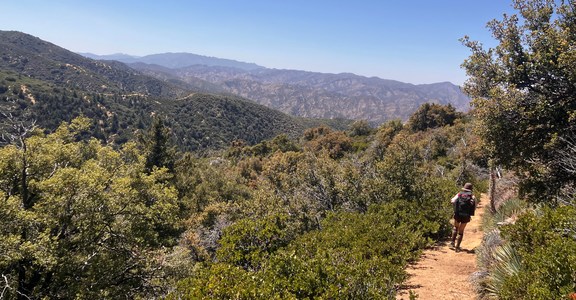 Boulder Canyon to Reyes Peak