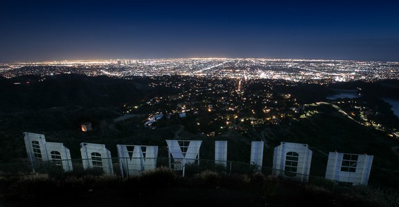 Hollywood Sign via Mount Lee Drive