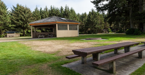 Bastendorff Beach County Park Campground