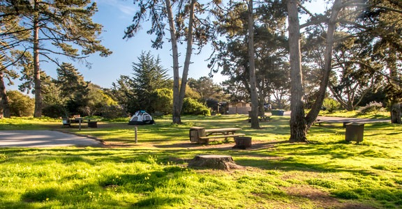 Sunset State Beach Campground