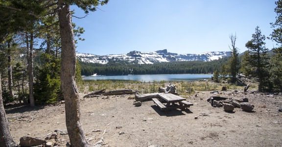 Three Creek Lake, Driftwood Campground