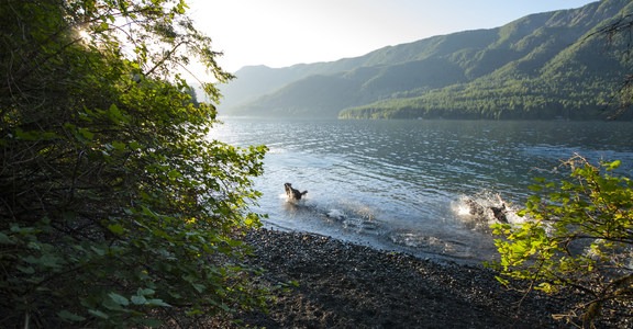 Lake Crescent, La Poel Day Use Area
