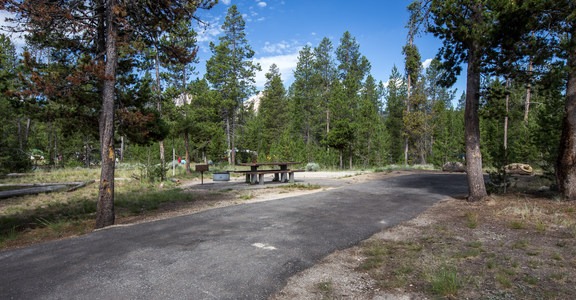 Glacier View Campground, Redfish Lake