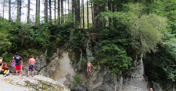 Naked Falls on the Washougal River