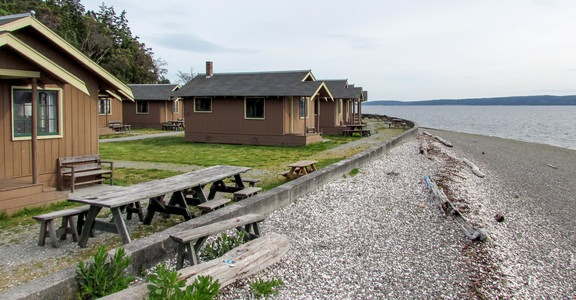 Cama Beach State Park Cabins