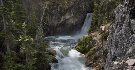 Stanley Lake Creek + Lady Face Falls