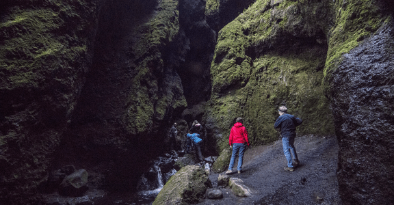 Rauðfeldsgjá Gorge