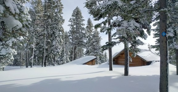 Nordeen Shelter via Snowshoe Long Loop