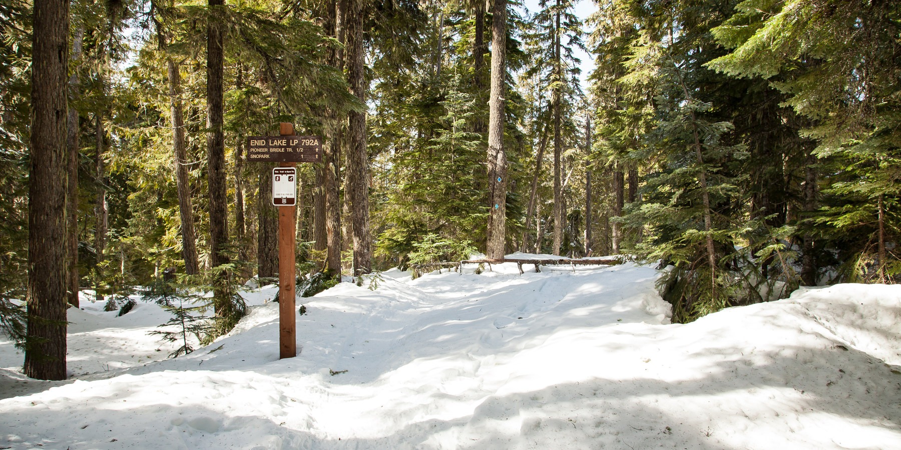 Enid Lake Ski + Snowshoe Loop Trail Outdoor Project