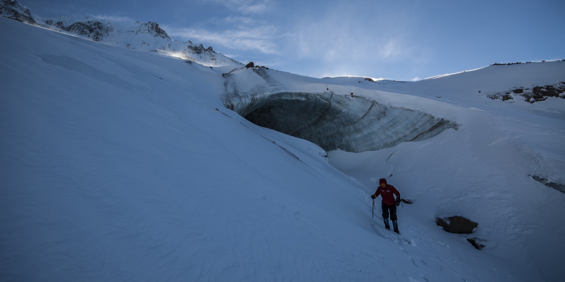 Mount Hood Sandy Glacier Ice Caves Outdoor Project
