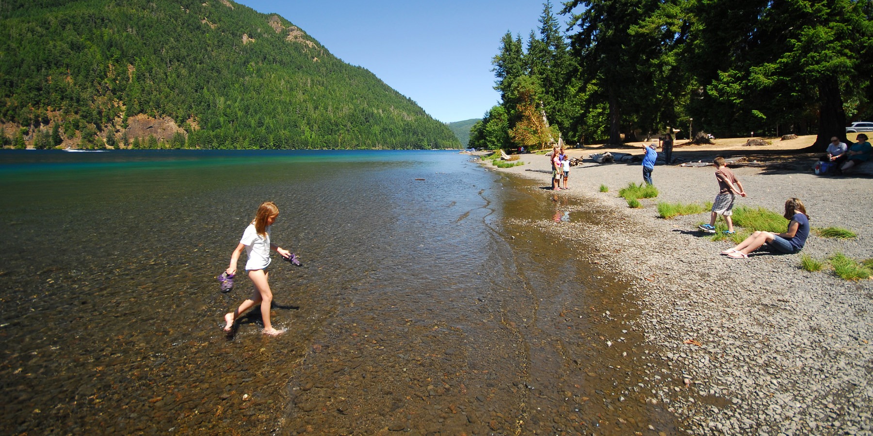 Lake Crescent Lodge Beach Outdoor Project