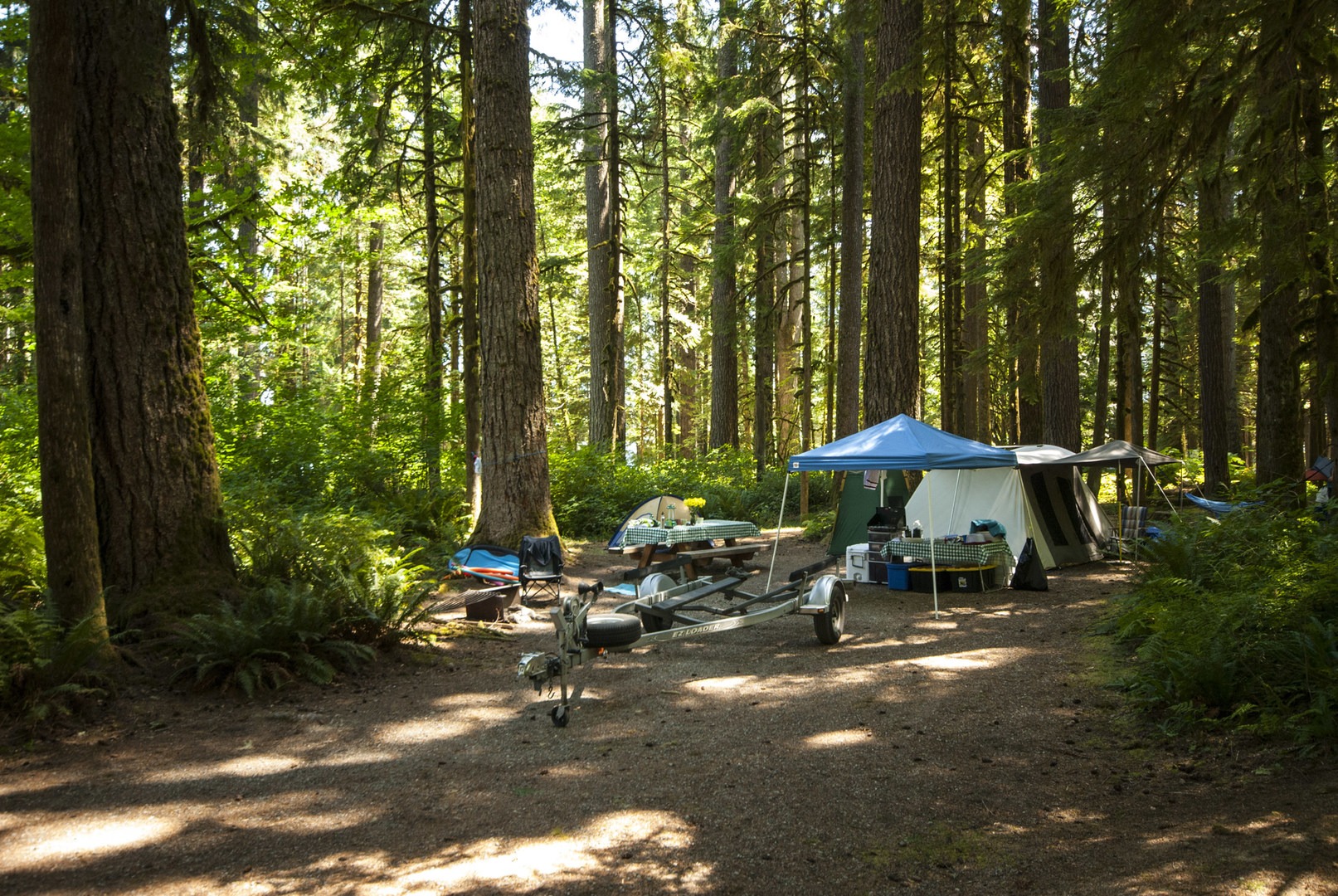Baker Lake, Swift Creek Campground Outdoor Project