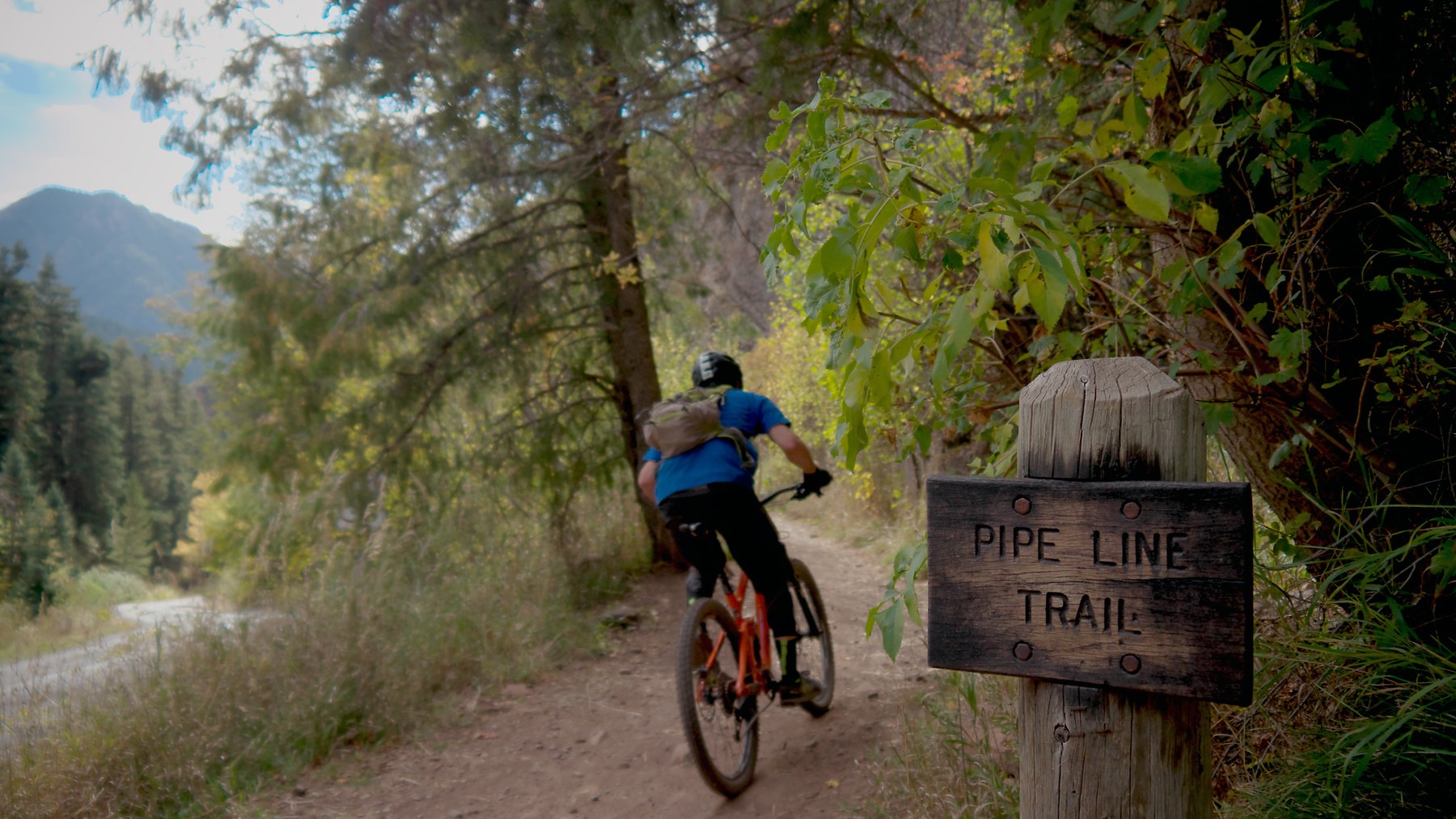 Mill Creek Pipeline Mountain Bike Trail via Rattlesnake Gluch Outdoor