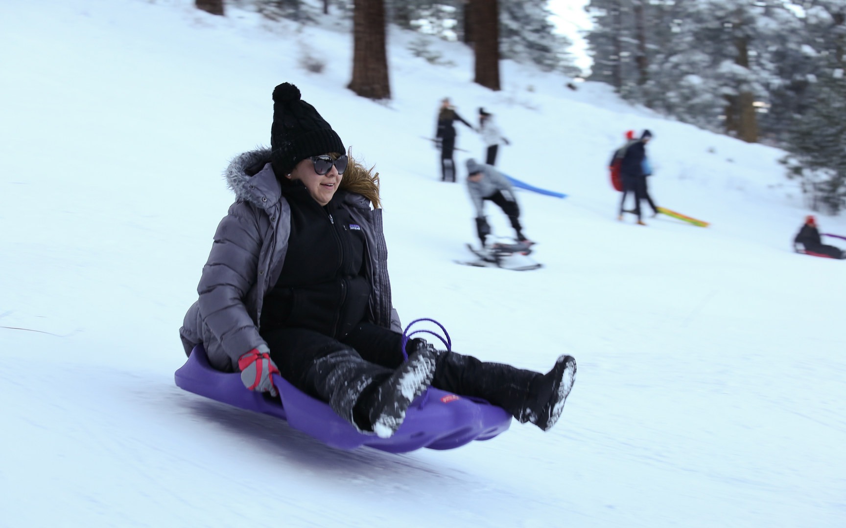 Spooner Summit Sledding Outdoor Project